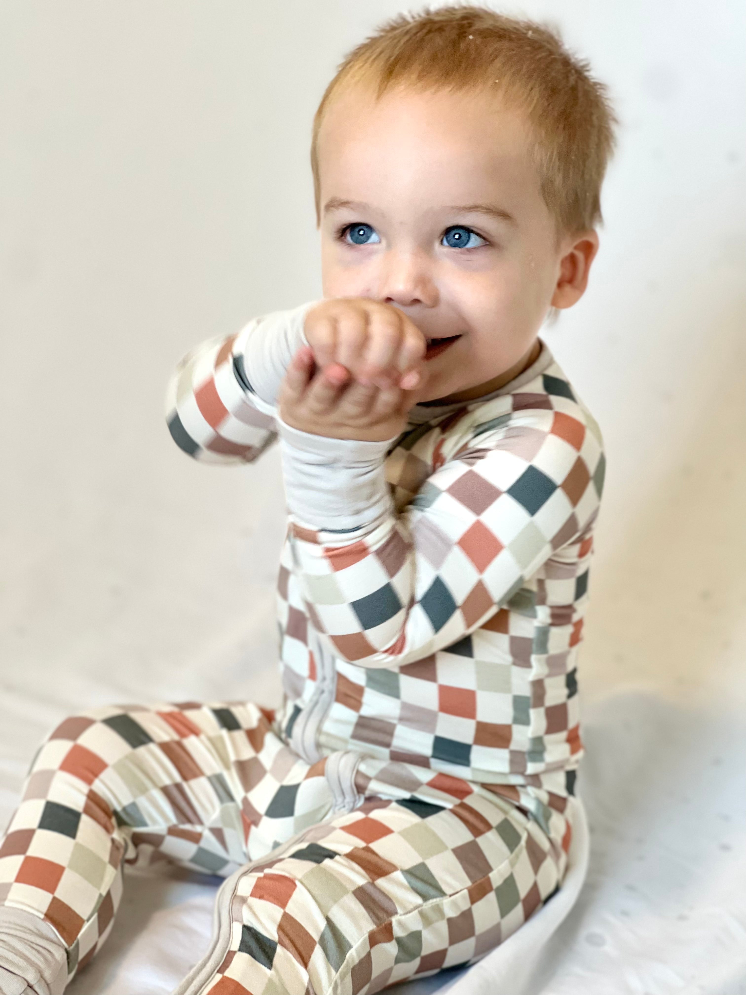 Checkered Romper – Kin and Threads Co.