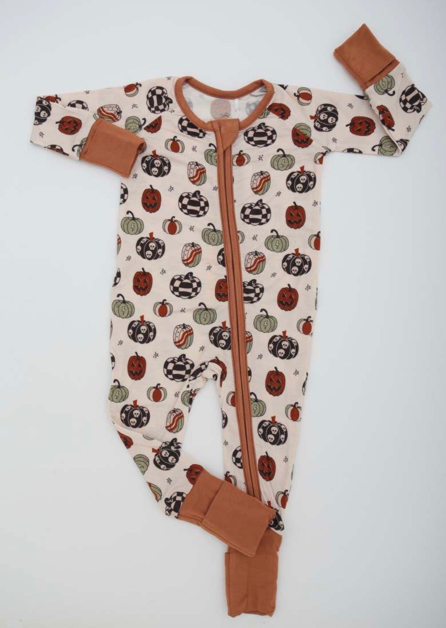 Fall Pumpkin Romper