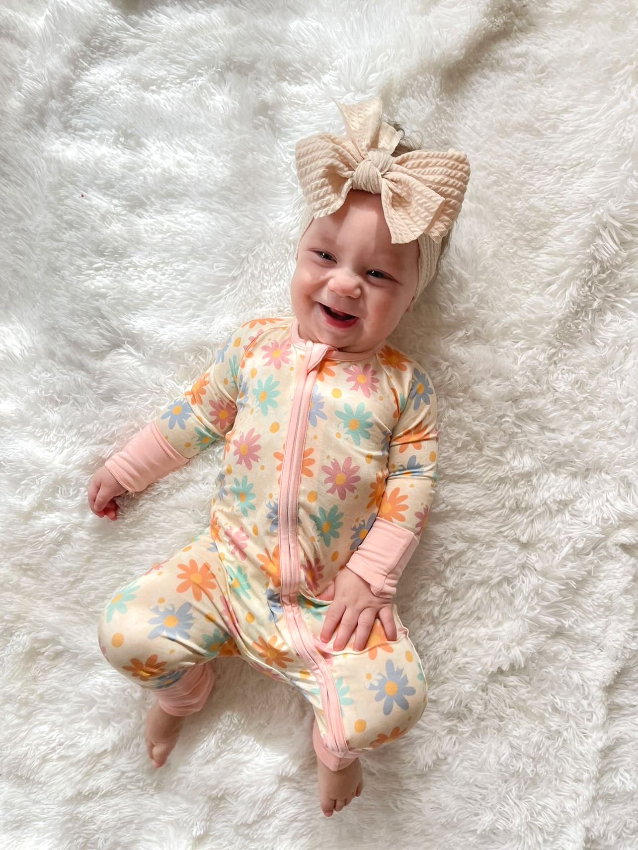 Daisy Mae Double Zipper Romper